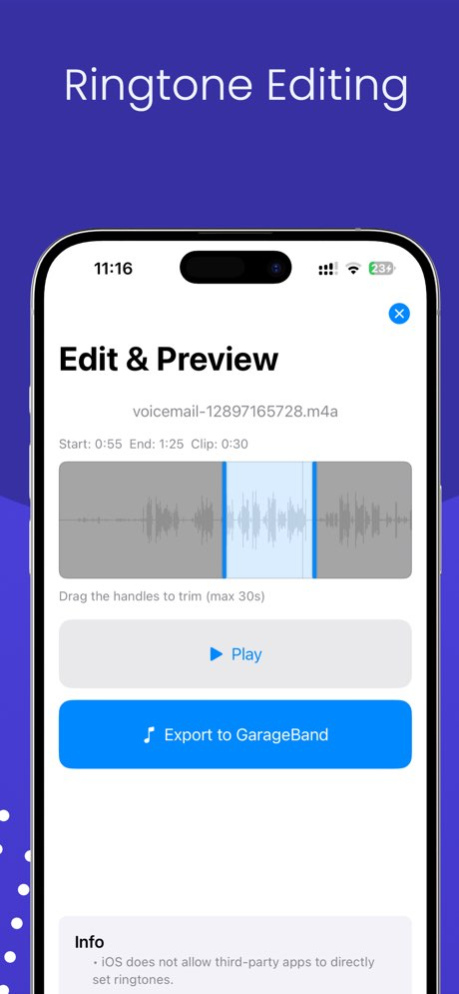 Custom Ringtone Maker 1.5 Screenshot