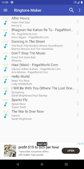 Review Screenshot - A Great Music Editor and Ringtone Maker