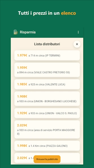 Risparmia su benzina e diesel 2.1.0 Screenshot