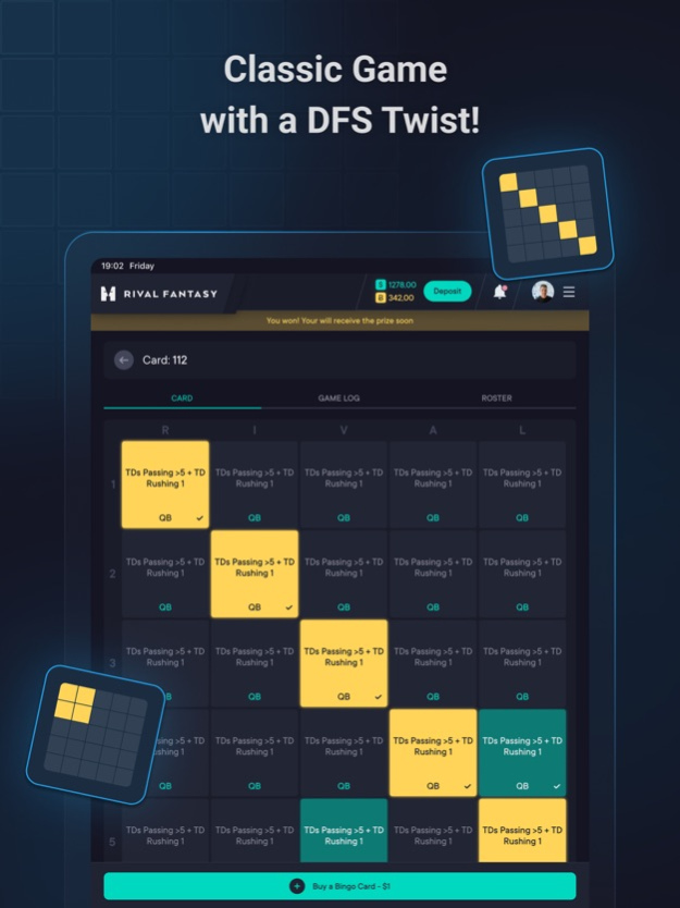 Rival Fantasy Sports 1.0.15 Screenshot