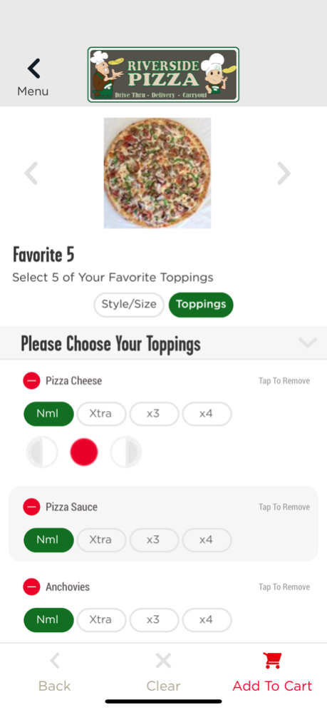 Riverside Pizza 3.0.0 Screenshot