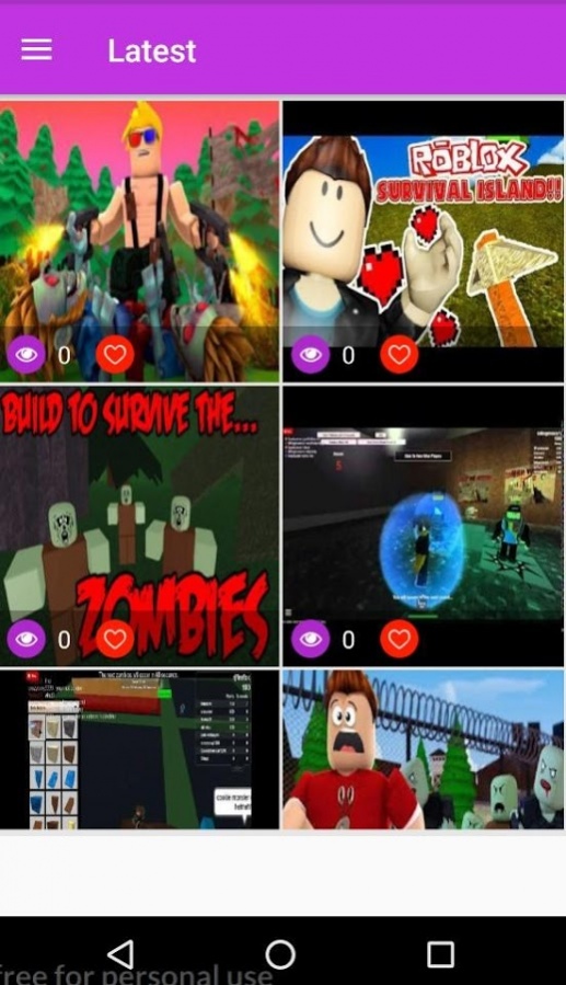 Roblox Zombies Hd 2018 1 0 Free Download