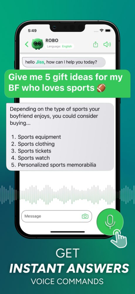 Robo AI Assistant 2.2 Screenshot