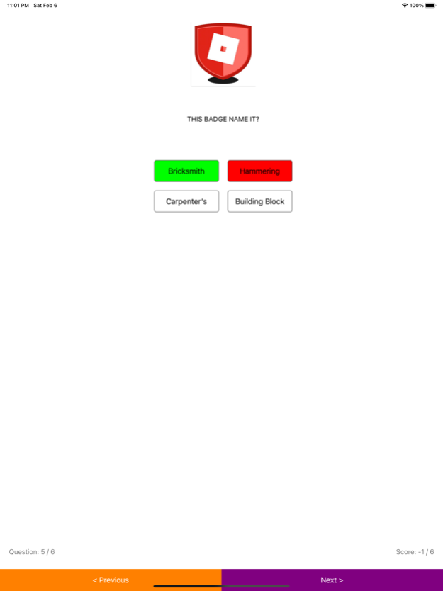 Quiz for Roblox Robux on the App Store