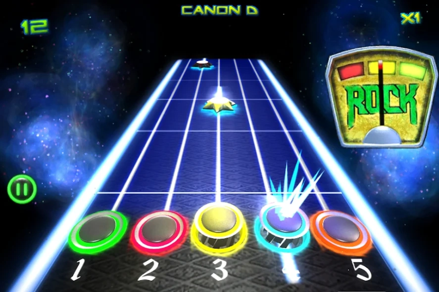 Review Screenshot - Rock Guitar Game – Learn to Play Rock Songs on a Guitar