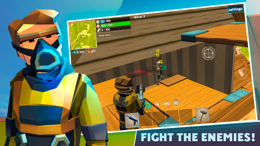 Review Screenshot - Battle Royale Game – Build Your Rocket and Fly Away