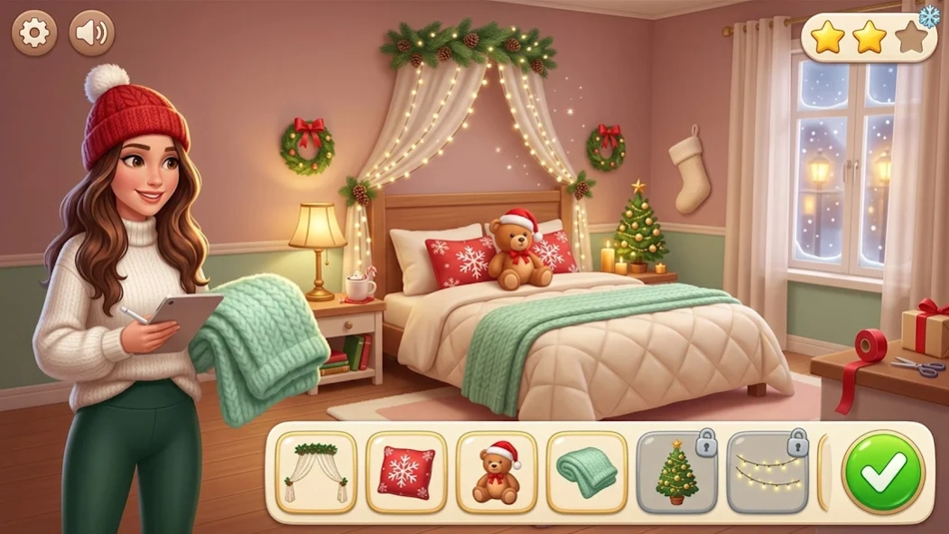 Christmas Room Decor Game 1.1.3 Screenshot