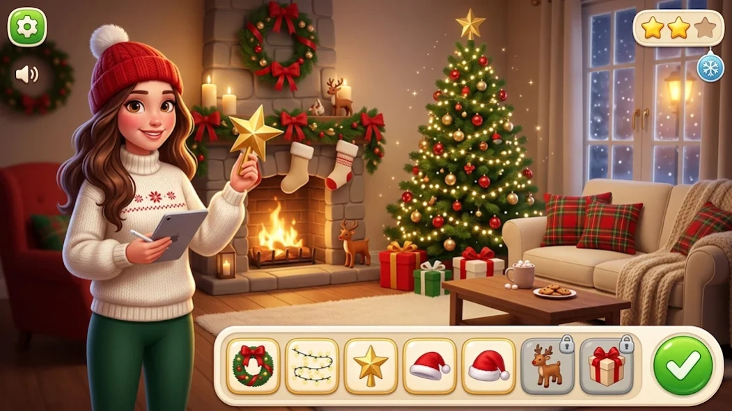 Christmas Room Decor Game 1.1.3 Screenshot