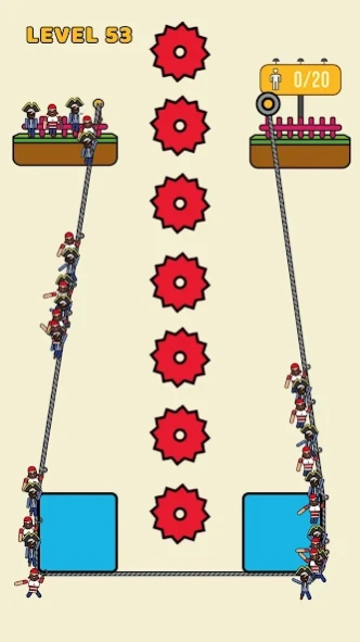 Review Screenshot - Rescue Puzzle – Rescue the People Using a Rope