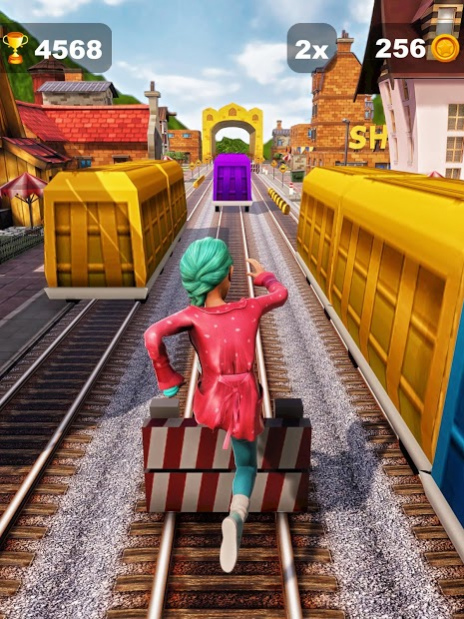 Subway Runner Lady Super Adventure3D Free Download