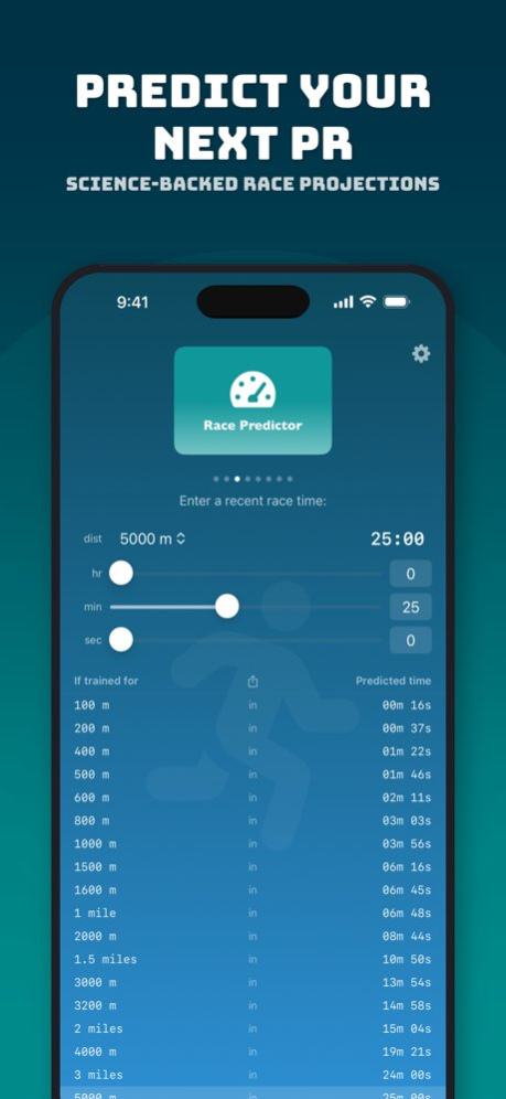 Runner's Tools 2.0 Screenshot