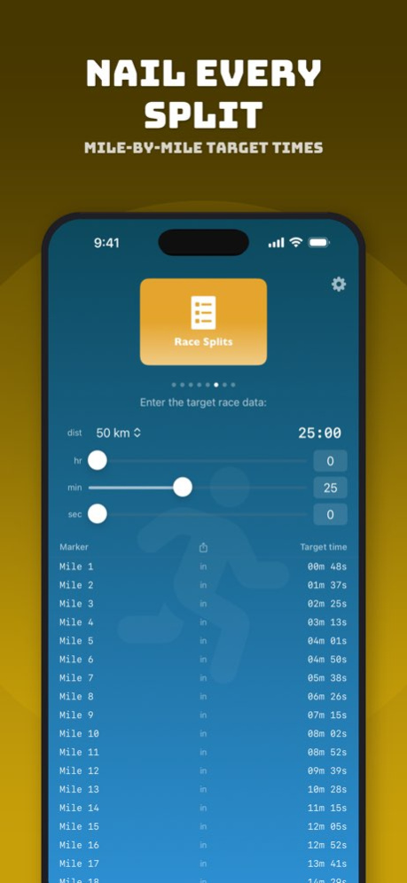 Runner's Tools 2.0 Screenshot