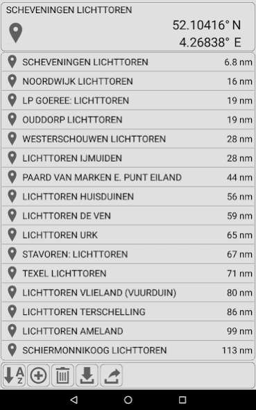 SailDroid Screenshot
