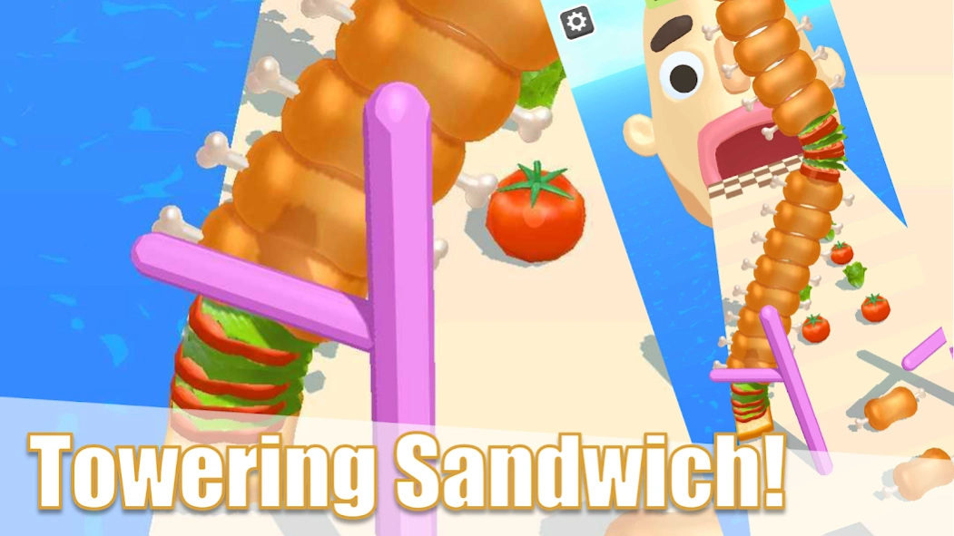 Review Screenshot - Running Game – Create Sandwiches of Various Types