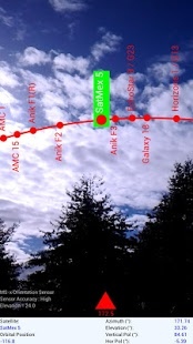 Satellite locator clearance