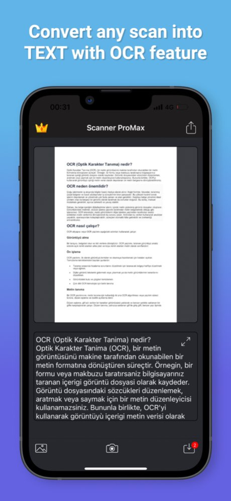 Scanner ProMax : PDF Converter 2.3 Screenshot
