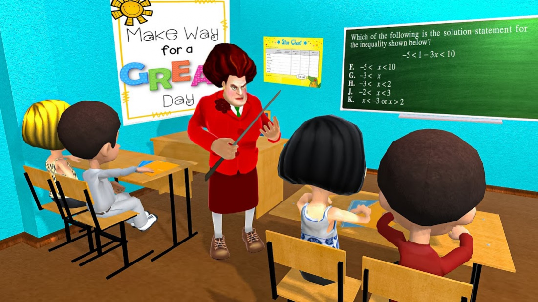 Hello Scary Evil Teacher 3D - New Spooky Games - Téléchargement de l'APK  pour Android