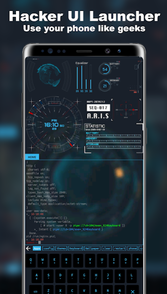 Hacker Style Launcher - APK Download for Android