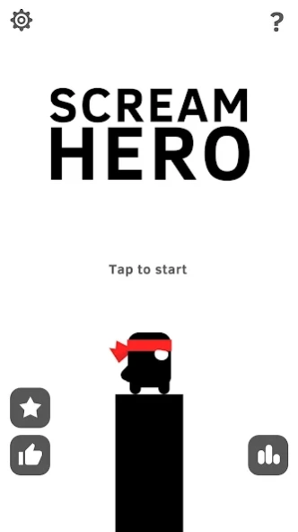 Review Screenshot - Action Game – Scream Loud to Move Your Hero
