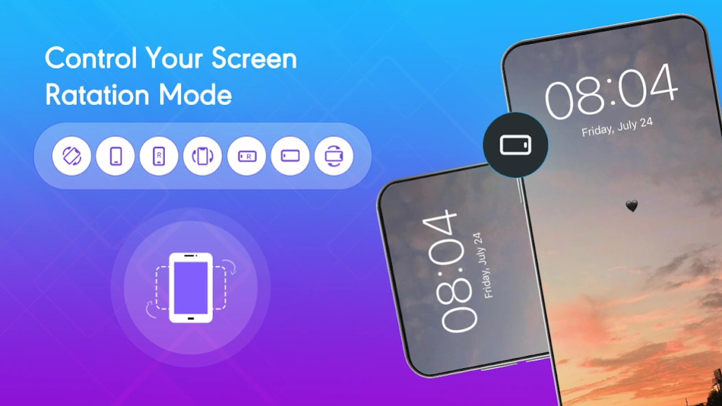 Screen Rotation Control 8.0 Screenshot