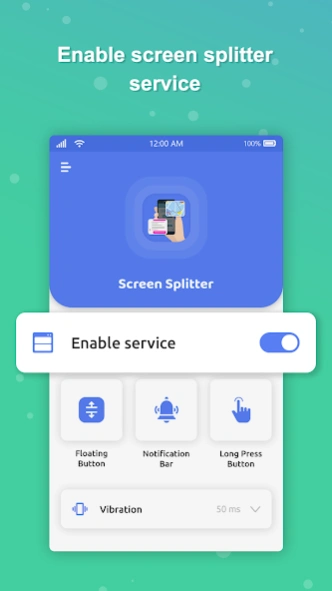 Screen Splitter : Use 2 apps 1.8 Screenshot