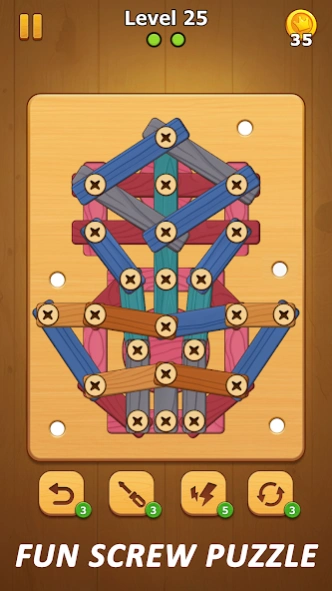 Screw Nuts - Wood Bolts 2.8 Screenshot