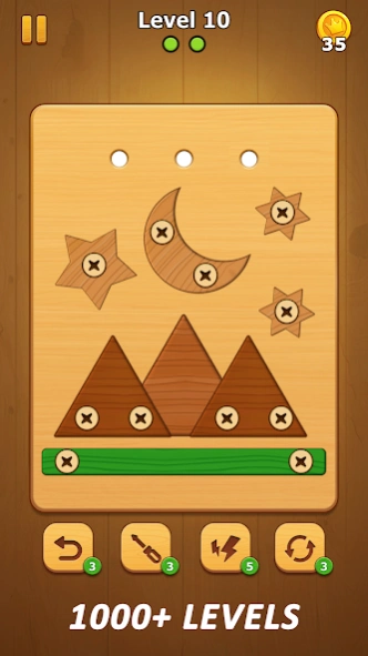 Screw Nuts - Wood Bolts 2.8 Screenshot
