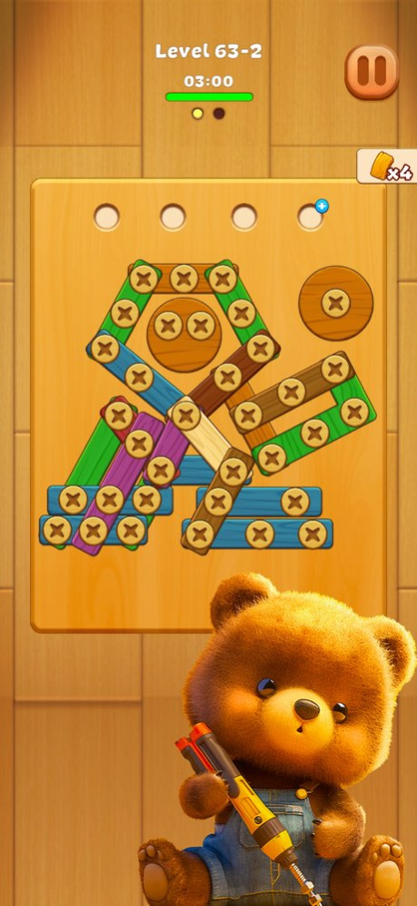 Screw Puzzle: Wood Escape 1.08 Screenshot