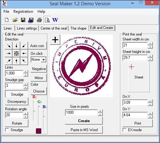 seal maker generator