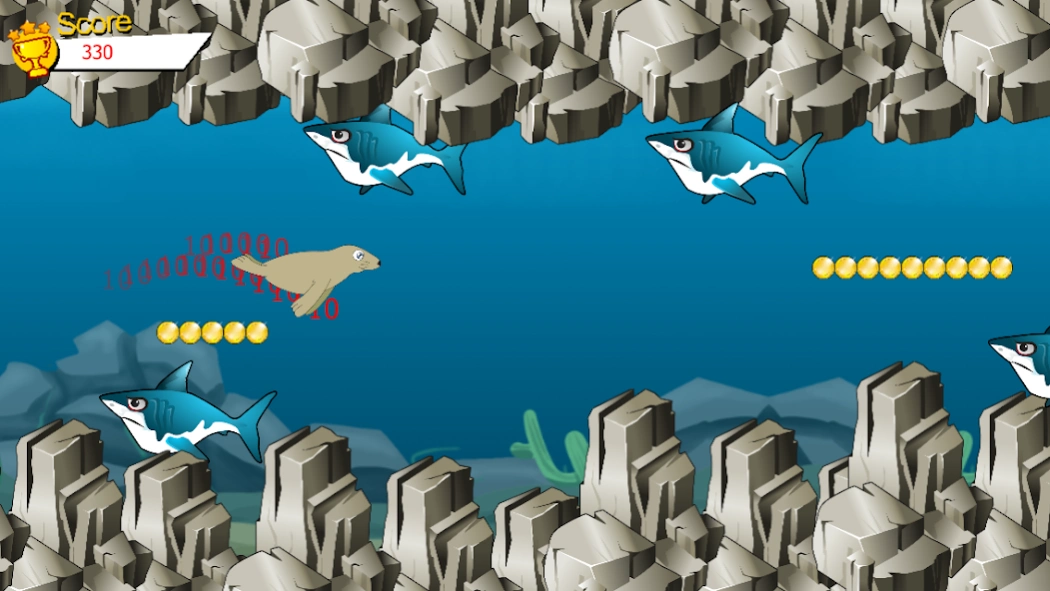 Seal Shark Attack 2.0 Screenshot