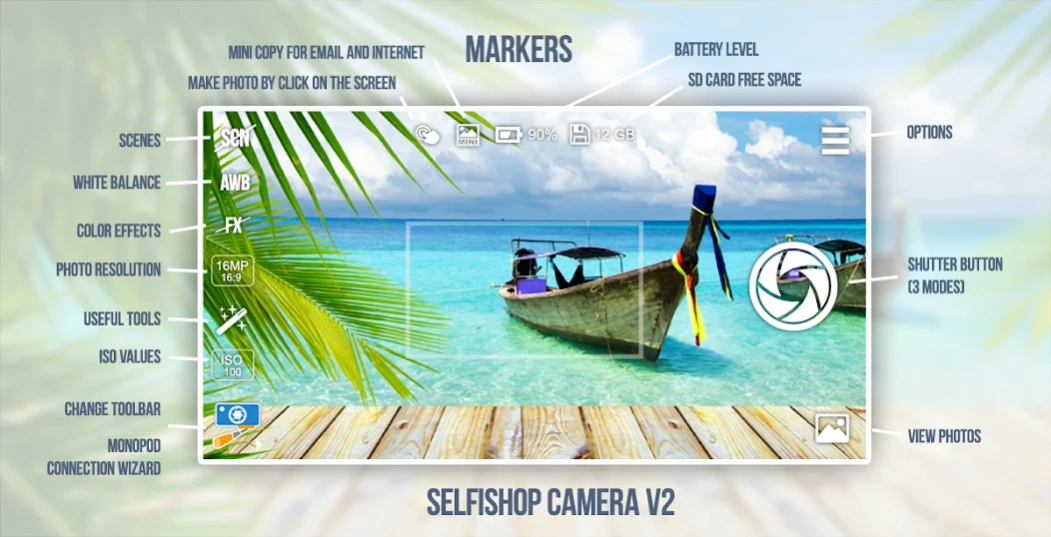 Review Screenshot - Selfie Camera – Selfie Shooting Made Easy