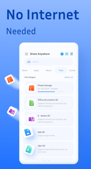 Share - File Transfer, Connect 2000021287.0 Screenshot