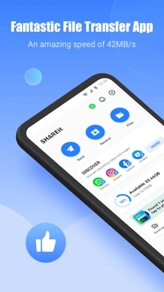 Review Screenshot - A Very Fast File Transfer App