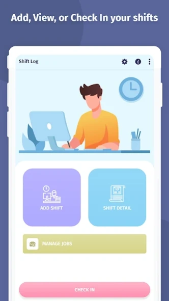 Shift Log-Office Hours Tracker Screenshot