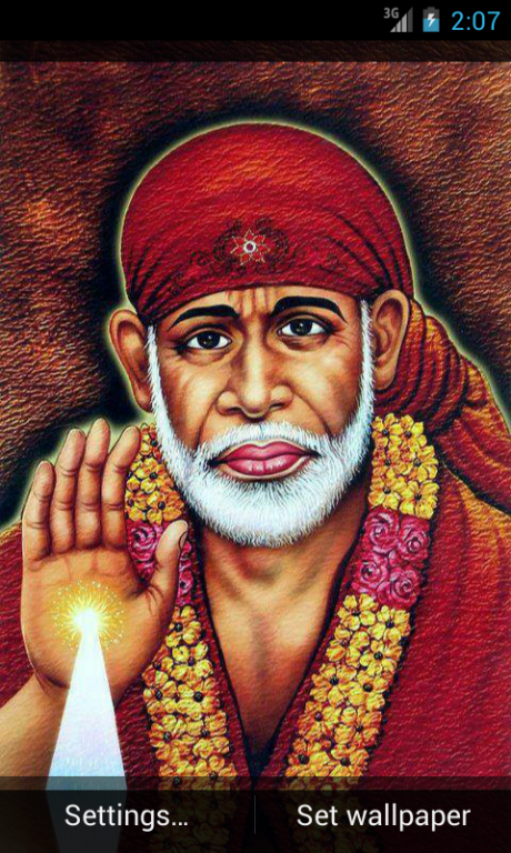 Shirdi Sai Baba Ji 3d Walpaper 3 2 Free Download