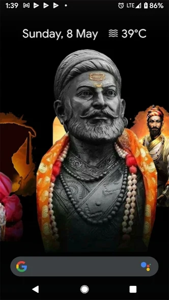 3d wallpaper shivaji