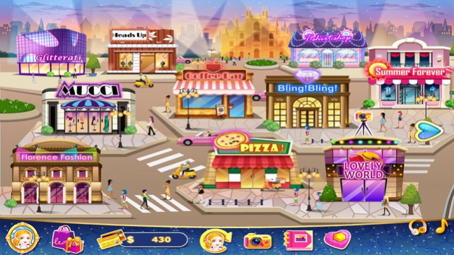 Milan Shopaholic Shopping and Dress Up Free Download