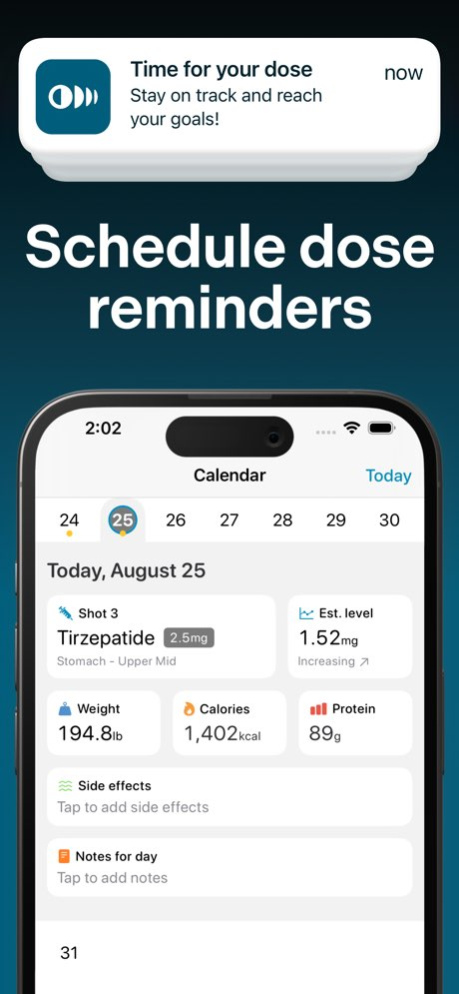 shotsy glp 1 shot tracker I dont just track my GLP-1 I customize it , Because if Im showing up every day, my app should too.Pretty, personal, and actually motivating. #glp1 #glp1tracker #shotsyapp Shotsy App (@shotsyapp)  Instagram