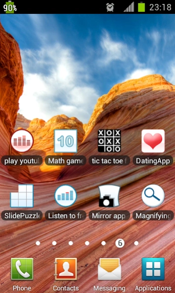 Review Screenshot - Battery Widget – Know When You Have to Charge Your Phone