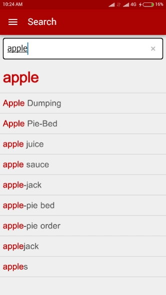 Shwebook Chinese Dictionary 2.0.0 Screenshot