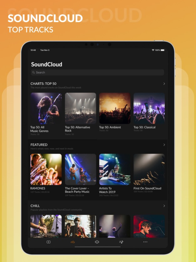 Silence Music 24.4.2 UI shots 2