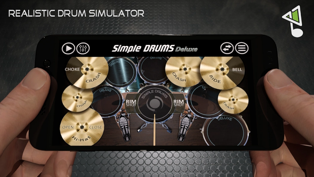 Review Screenshot - An Enjoyable Drums Simulator App