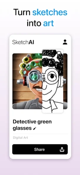 Sketch AI: Draw Art Generator 2.1.0 Screenshot