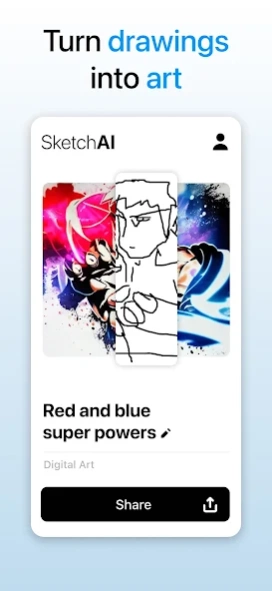 Sketch AI: Draw Art Generator 2.1.0 Screenshot
