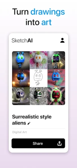 Sketch AI: Draw Art Generator 2.1.0 Screenshot
