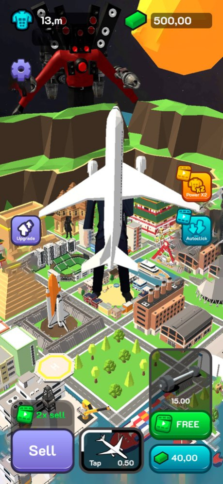 Skibidi Toilet - Idle Gym Hero 1.0.1 Screenshot