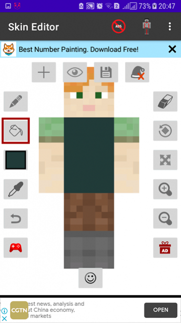 Skin Editor for Minecraft 7.8 Free Download