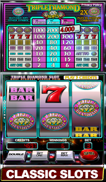 Slot Machine: Triple Diamond 4.8 Screenshot