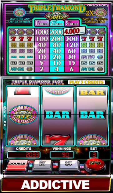 Slot Machine: Triple Diamond 4.8 Screenshot