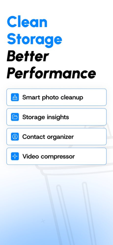 Cleanup – Clean Storage Space 1.0.2 Screenshot
